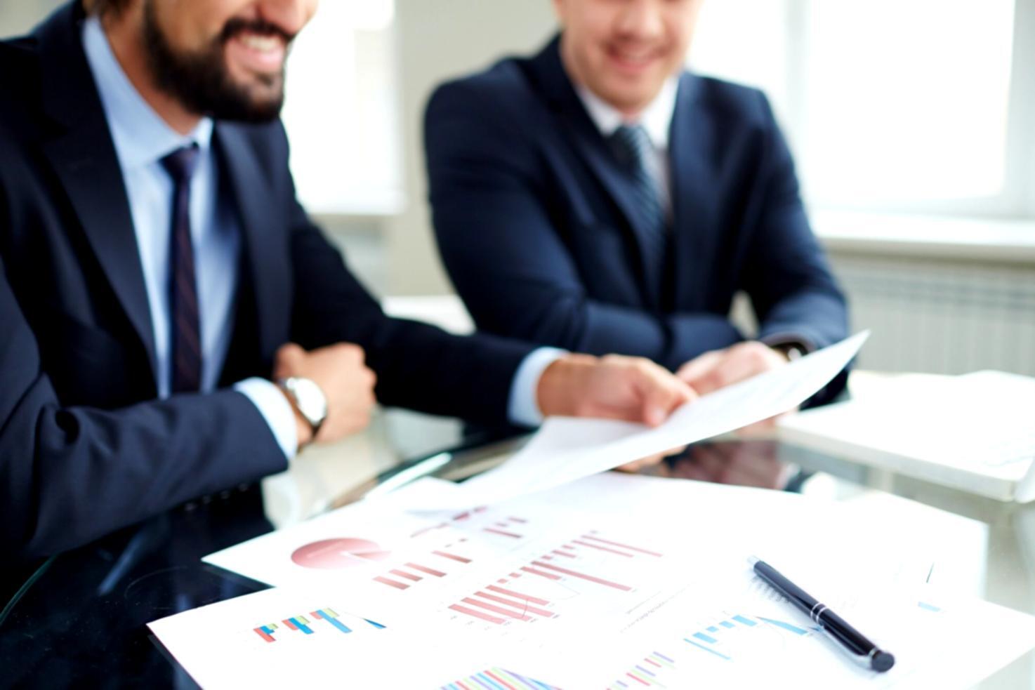 Business financial review meeting